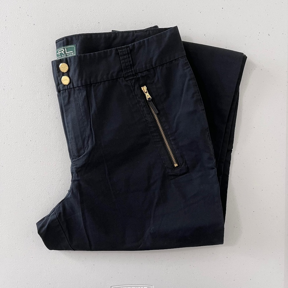 Lauren Ralph Lauren Active Women’s Black Pants size 10